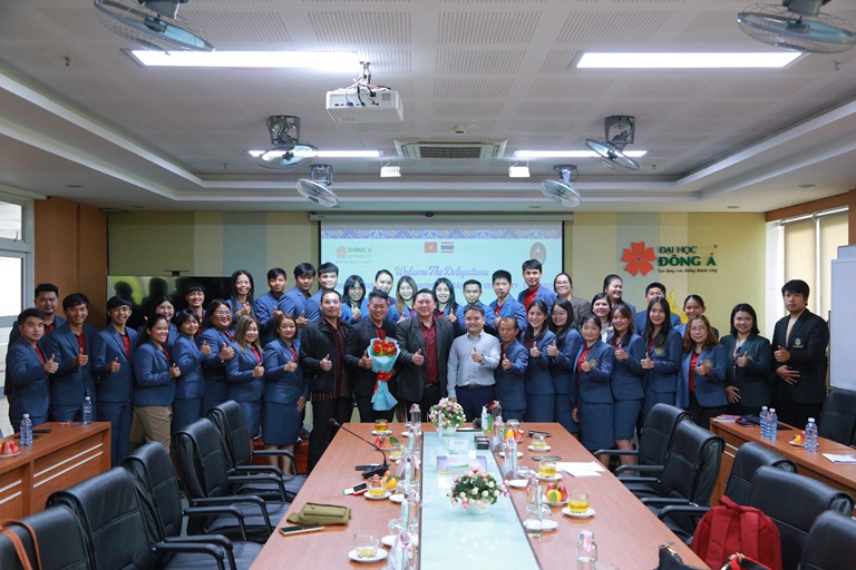 Đại học Đông Á thúc đẩy hoạt động giao lưu, trao đổi kinh nghiệm với các đại học Thái Lan